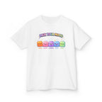 Kids Tee - "Pick Your Mood" Cute Rainbow Mood Blocks Graphic