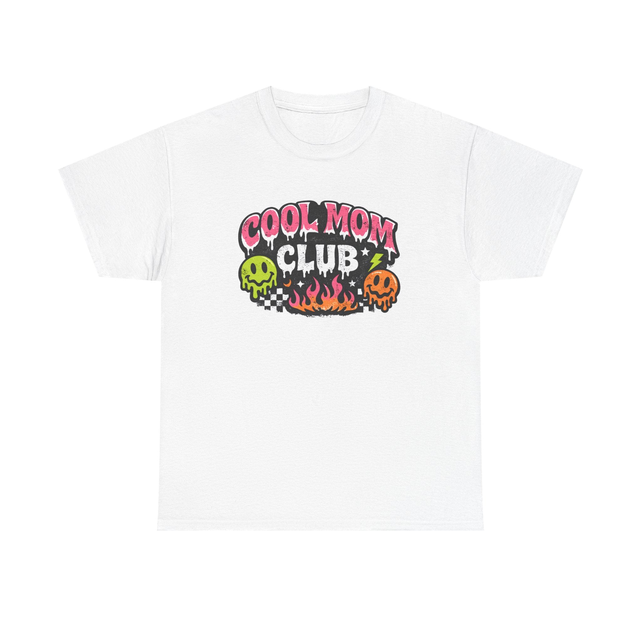 Cool Mom Club T-Shirt — Retro Graphic Tee for Trendy Moms