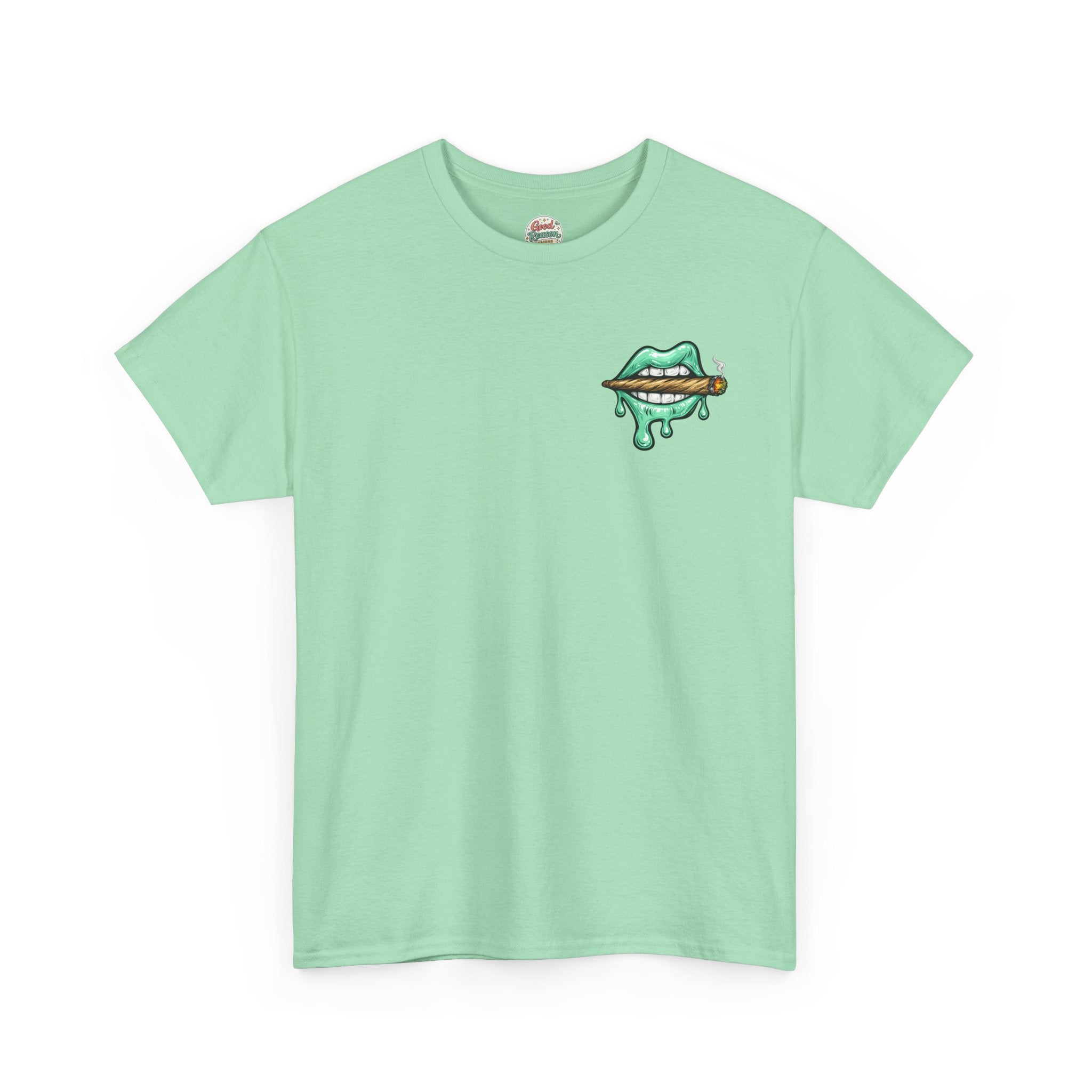 Mind Your Vibe Not Mine Shirt, Trendy Streetwear Graphic Tee, Aesthetic Drip Lips Shirt, Bold Statement Tee
