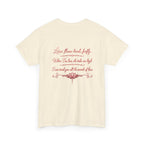 Love Lotus Flower Graphic Tee — Script Back Print