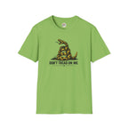 Don’t Tread On Me Rattlesnake Graphic Tee | Bold Patriotic Streetwear Shirt