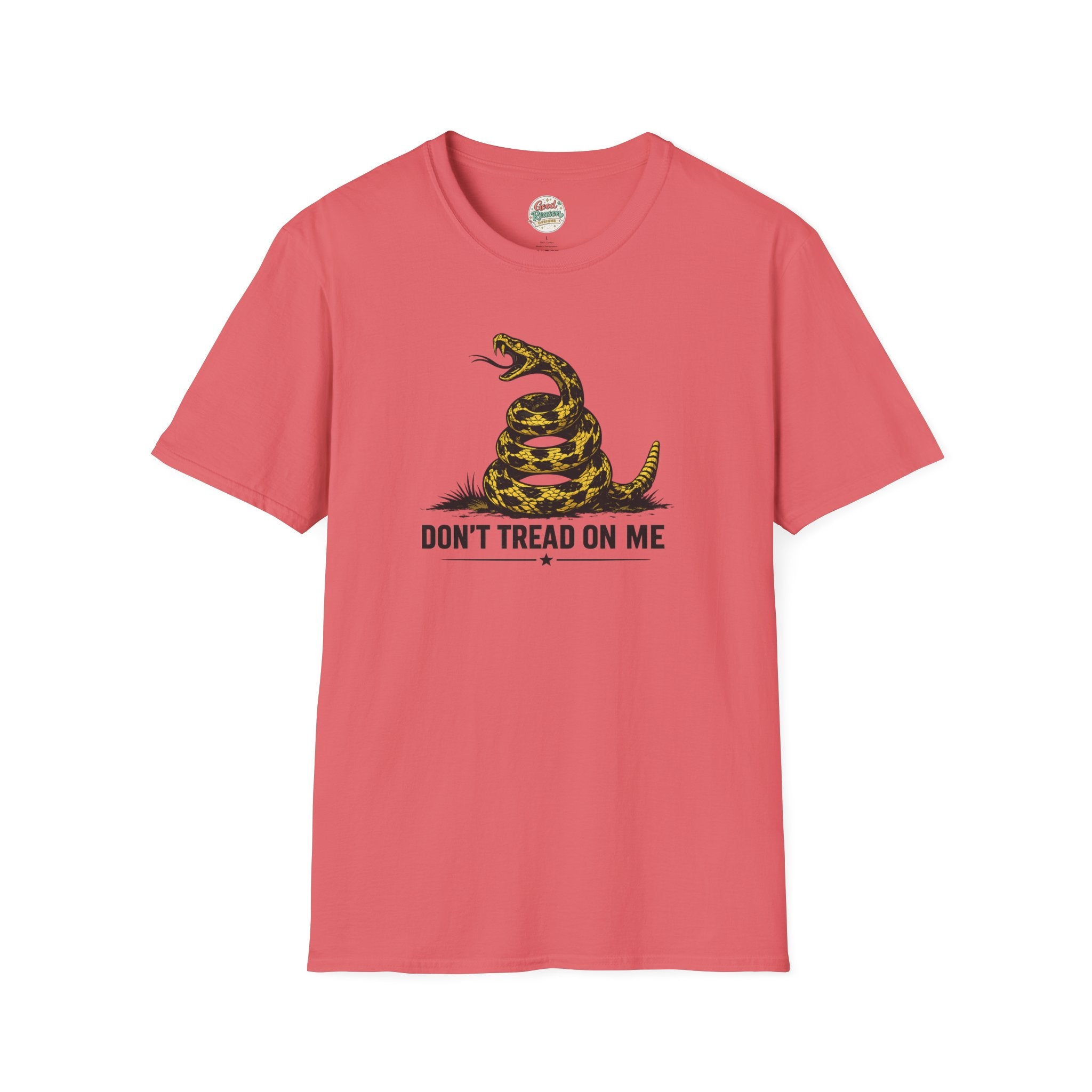 Don’t Tread On Me Rattlesnake Graphic Tee | Bold Patriotic Streetwear Shirt