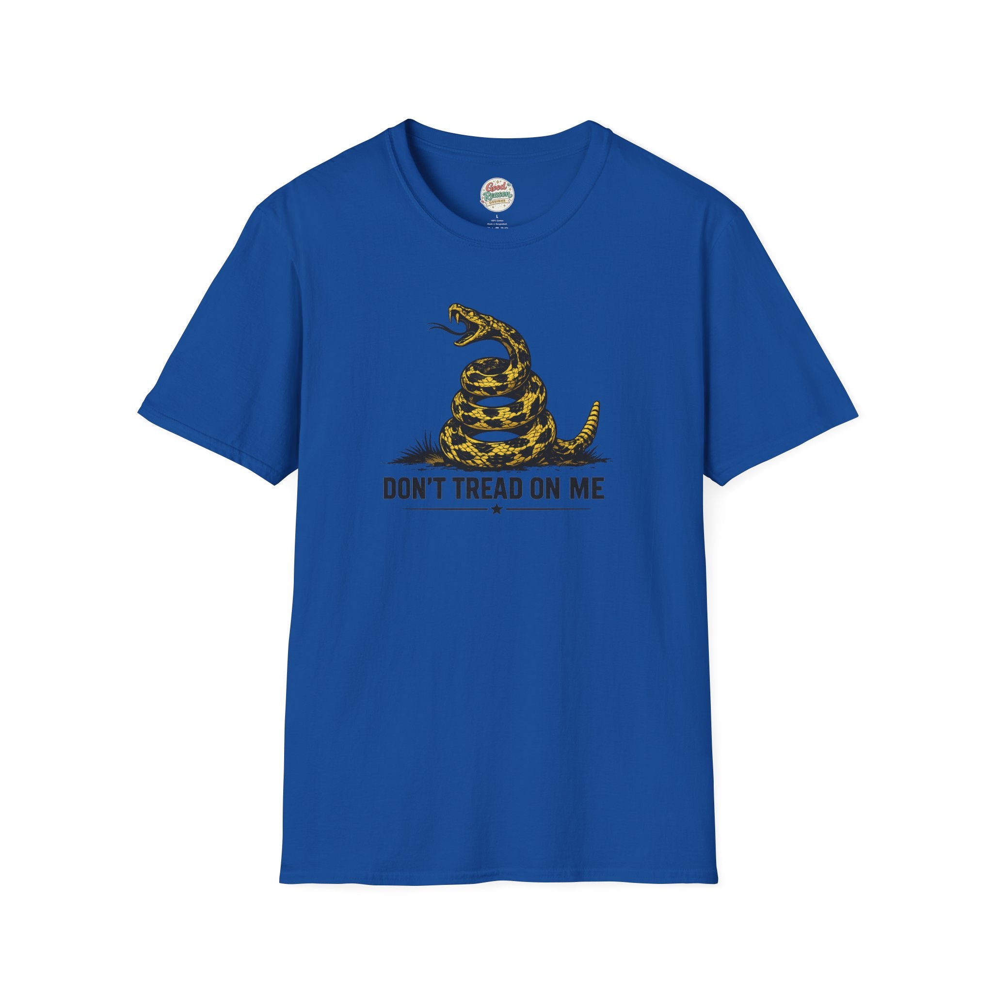 Don’t Tread On Me Rattlesnake Graphic Tee | Bold Patriotic Streetwear Shirt