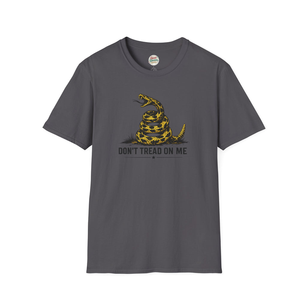 Don’t Tread On Me Rattlesnake Graphic Tee | Bold Patriotic Streetwear Shirt