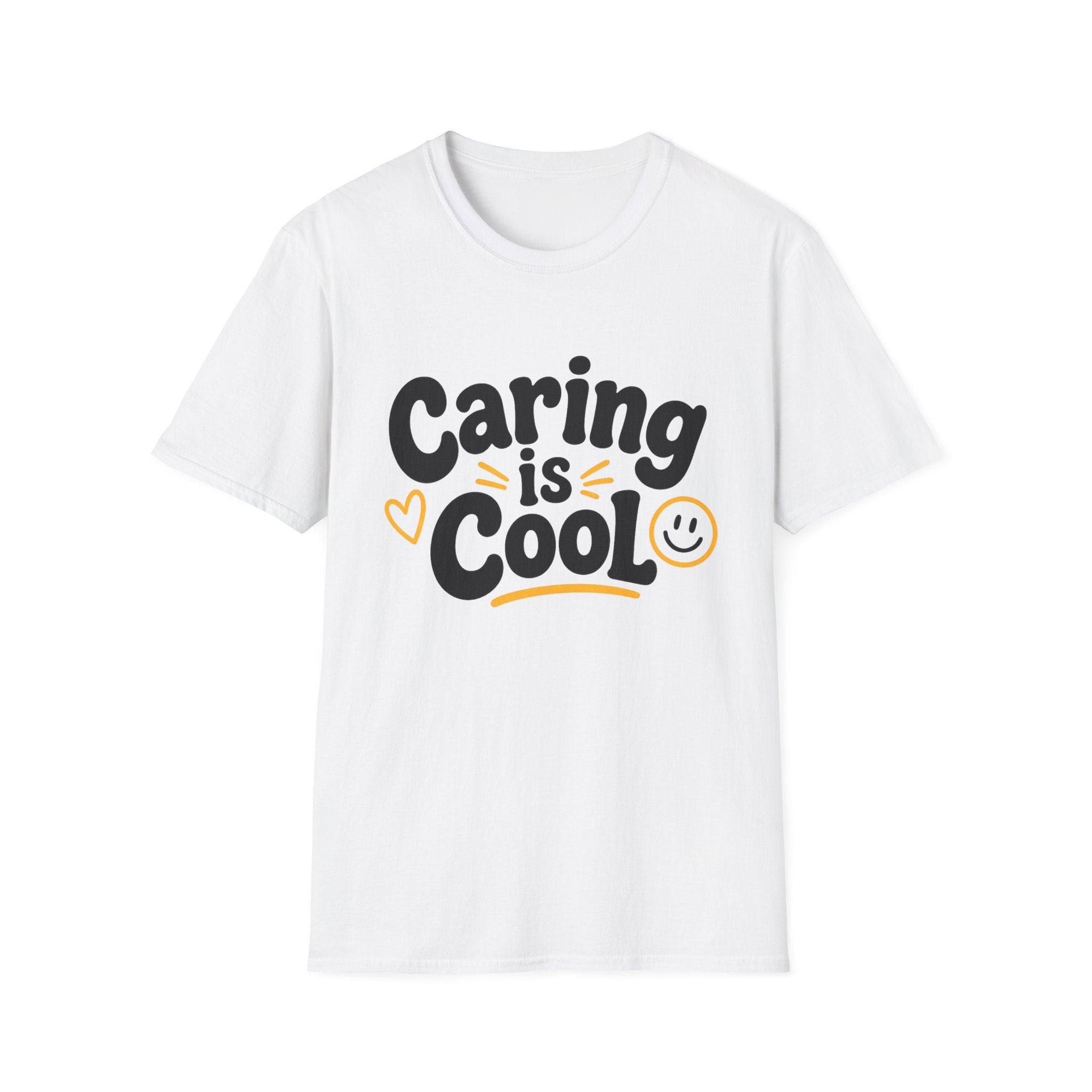 Caring is Cool T-Shirt | Positive Message Tee