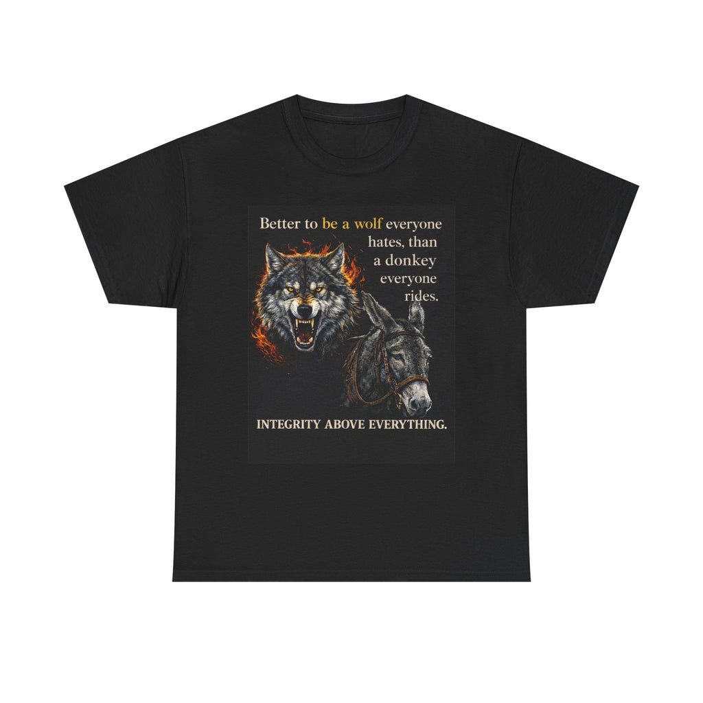 Integrity Above Everything T-Shirt | Animal Wisdom Tee