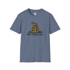 Don’t Tread On Me Rattlesnake Graphic Tee | Bold Patriotic Streetwear Shirt