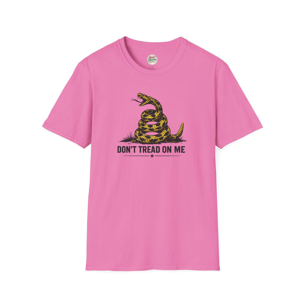 Don’t Tread On Me Rattlesnake Graphic Tee | Bold Patriotic Streetwear Shirt