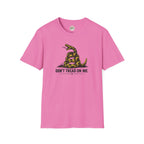 Don’t Tread On Me Rattlesnake Graphic Tee | Bold Patriotic Streetwear Shirt