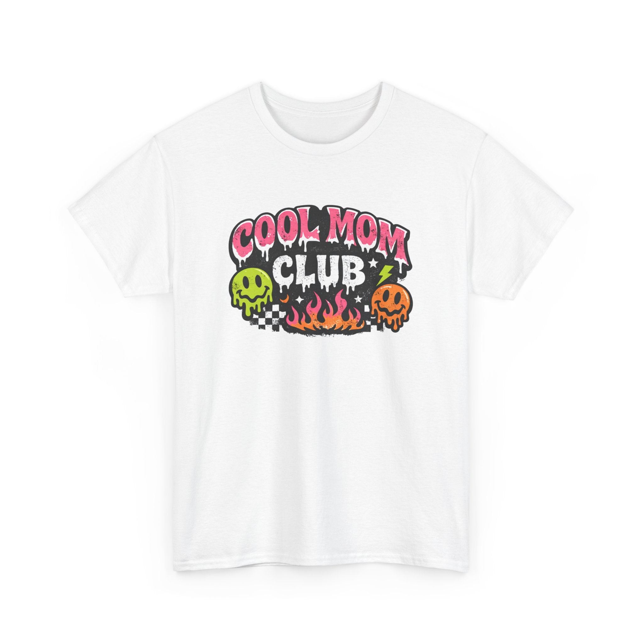 Cool Mom Club T-Shirt — Retro Graphic Tee for Trendy Moms