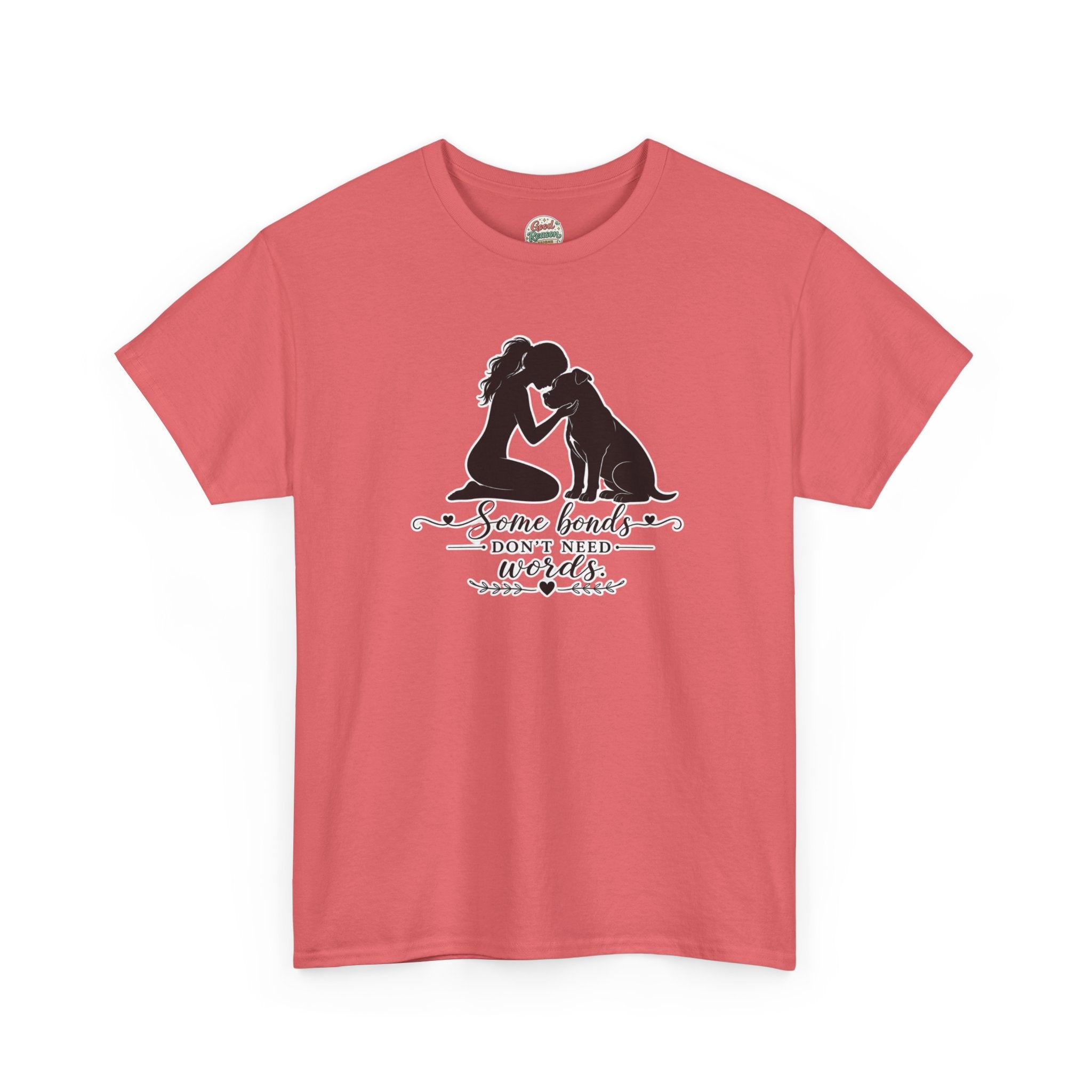 "Some Bonds Don't Need Words" Dog & Girl Silhouette Shirt