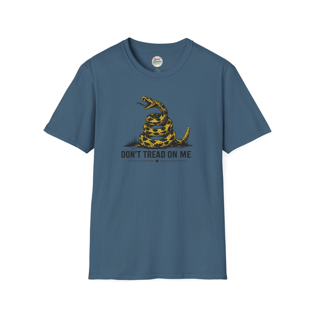 Don’t Tread On Me Rattlesnake Graphic Tee | Bold Patriotic Streetwear Shirt