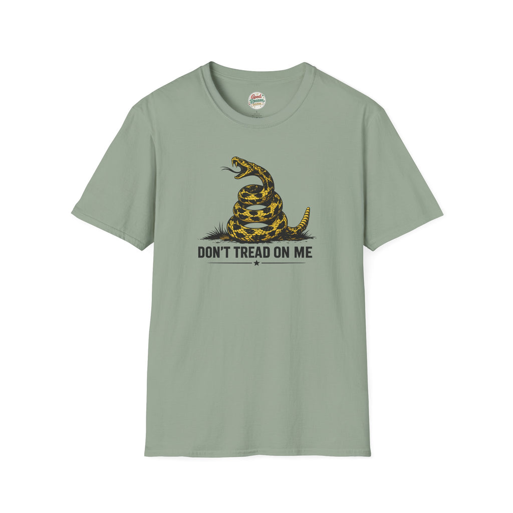 Don’t Tread On Me Rattlesnake Graphic Tee | Bold Patriotic Streetwear Shirt