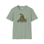 Don’t Tread On Me Rattlesnake Graphic Tee | Bold Patriotic Streetwear Shirt