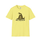 Don’t Tread On Me Rattlesnake Graphic Tee | Bold Patriotic Streetwear Shirt
